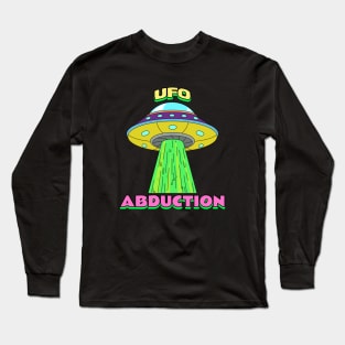 Ufo Abduction Long Sleeve T-Shirt